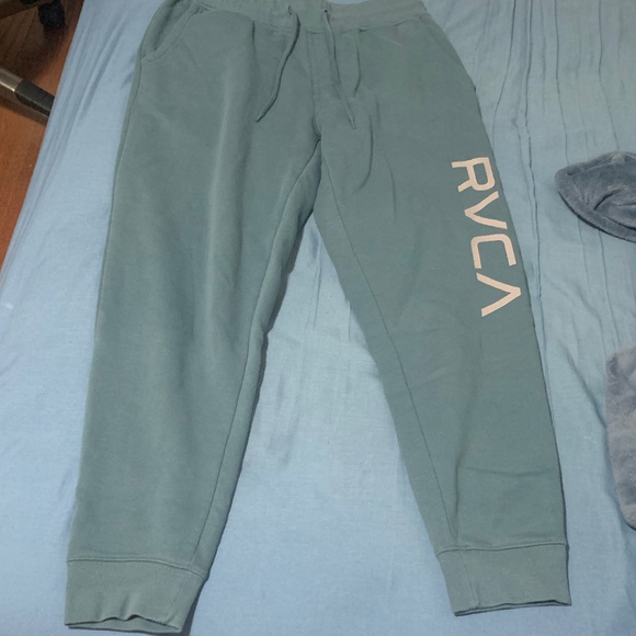 RVCA Blue Sweatpants - Picture 5 of 5